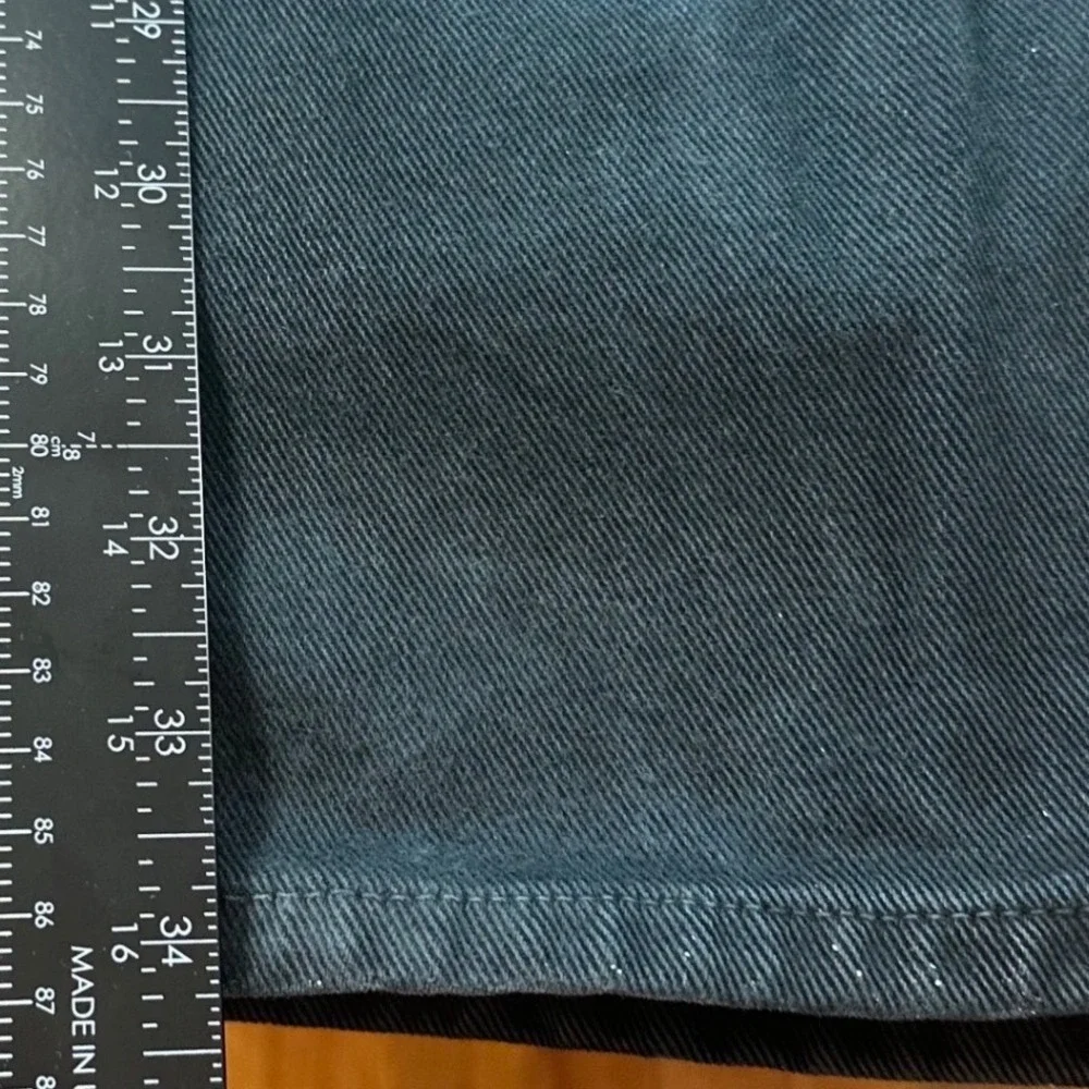 Calvin Klein Jeans Mens Black‎ Straight Leg Faded Denim Classic 5-Pocket Pants